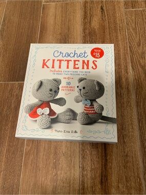 NWT Crochet Cat/Kitten Box Set